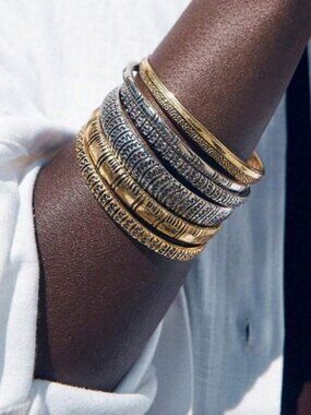 Zara Gold and Silver Bracelet Collection